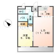 エンジョイライフの間取り画像