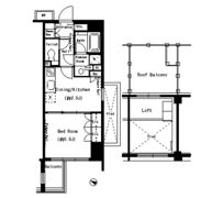 パークアクシス目黒本町の間取り画像