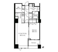 パークキューブ目黒タワーの間取り画像