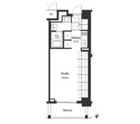 パークキューブ目黒タワーの間取り画像