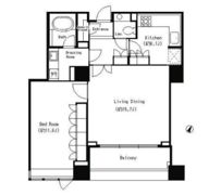 パークキューブ目黒タワーの間取り画像