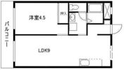 コーポ平福の間取り画像