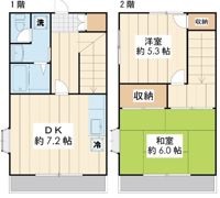 コーポ富士の間取り画像