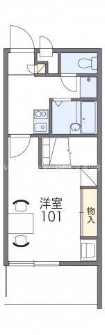 レオパレスHAZEの間取り画像