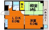 メゾンフルールⅠの間取り画像