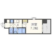クラウンハイム北心斎橋フラワーコートの間取り画像