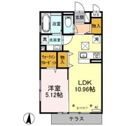 クレセール・コンテス仙波の間取り画像