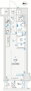 TRADISRISE錦糸町の間取り画像