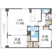 セノアタワー新大阪の間取り画像
