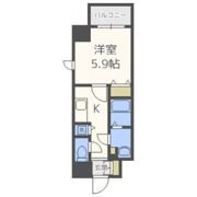 ルクレ難波(旧CASSIA難波)の間取り画像