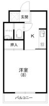 カレッジハイツIの間取り画像