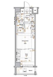 PREMIUM CUBE 池袋本町の間取り画像