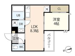 REGALEST 江波山桜の間取り画像