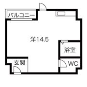 パレス野江の間取り画像
