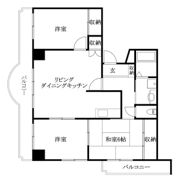 ランドマーク一番町の間取り画像