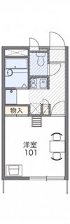 レオパレス天川の間取り画像