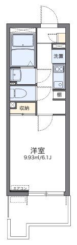 レオネクストラ メイジュ天神橋の間取り画像