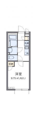 クレイノハックベリーⅡの間取り画像