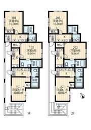 Oasis弘明寺B棟の間取り画像