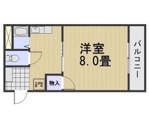 サンロイヤル豊成の間取り画像