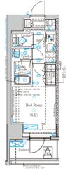 DIPS亀有駅前の間取り画像