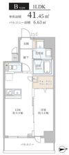 K-NEXT 南森町の間取り画像