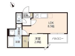 REGALEST 舟入本町SKの間取り画像