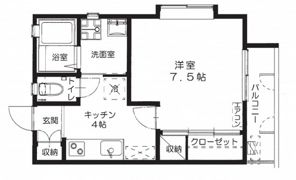 コーポアゼリアの間取り画像