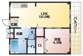 ダイゼンマンションの間取り画像