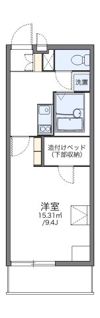 レオパレス紫峰ヶ丘Ⅰの間取り画像