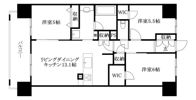 レーベン御宝町アルビオ・タワーの間取り画像