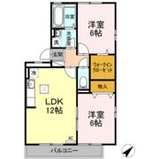 セジュール影橋 A棟の間取り画像