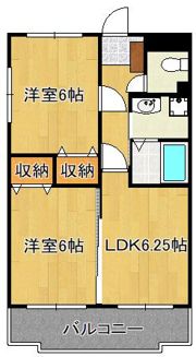 セントヒルYAHAZUの間取り画像