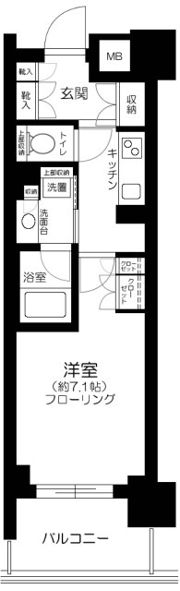パークハウス セントリエの間取り画像