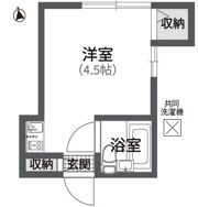 コーポ・ハマノの間取り画像