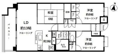 UURコート志木の間取り画像