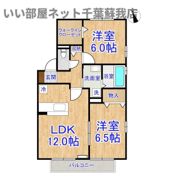 ブランテール ABの間取り画像