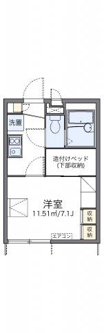 レオパレスストリームⅡの間取り画像