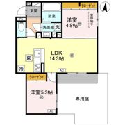 Clashist中宮3丁目の間取り画像
