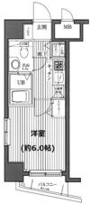 ガラ・ステージ芝公園駅前の間取り画像