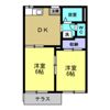 コーポ榊原の間取り画像