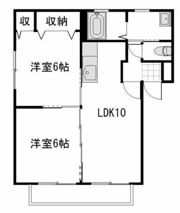 サン・クレバリーA棟の間取り画像