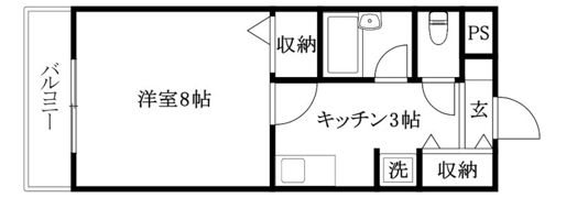 メゾン・ド・エランの間取り画像
