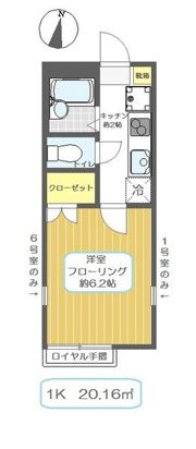 アネシスⅠの間取り画像