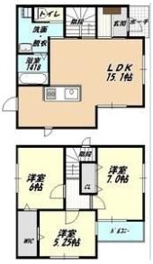 川村町294KODATEXⅣCの間取り画像
