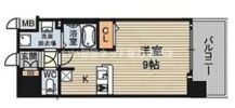 アスヴェル新北野モストの間取り画像