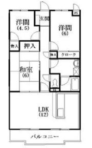 ヴィラクリアの間取り画像