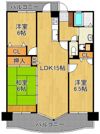 エクレール浅川II 410号室の間取り画像