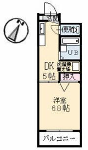 パークツインズ B棟の間取り画像