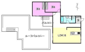 ambitionK2の間取り画像